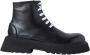 Marsell Micarro Lace Up Ankle Boots Zwart Dames - Thumbnail 2