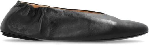 Marsell Leren ballerinas Black Dames