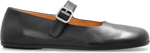 Marsell Leren balletflats Black Dames