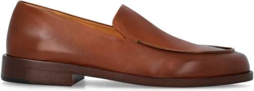 Marsell Leren schoenen type loafers Brown Dames