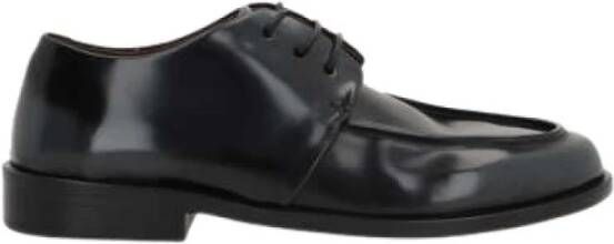 Marsell Vintage Zwarte Leren Derby Schoenen Black Dames