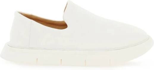 Marsell Witte Leren Sneakers White Heren