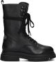 Maruti Chunky Lace-up Boots Remy Black Dames - Thumbnail 2