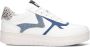 Maruti Witte lage sneakers met ponyhaar en suède White Dames - Thumbnail 2