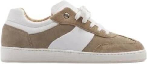 Mason Gar ts Lage Sneakers Napoli Tradizionale Maat: 38 Materiaal: Suède Kleur: Beige