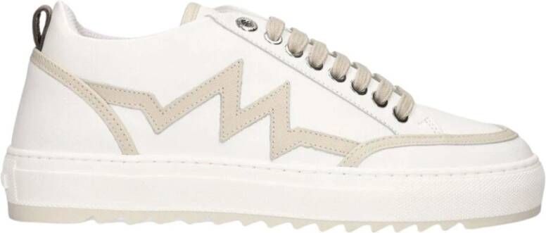 Mason Garments Heartbeat Sneaker Upgrade voor Mannen White Heren