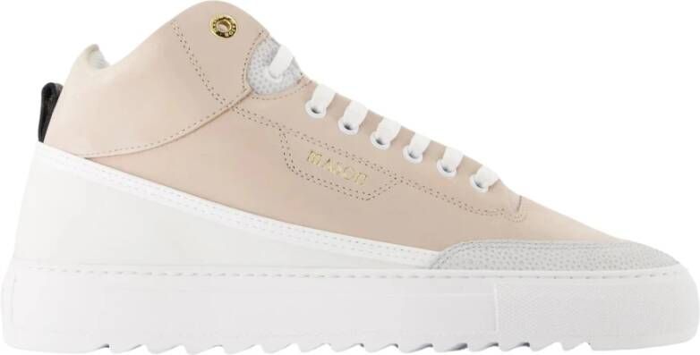 Mason Garments Neutro Sneakers Torino Mid Stijl Beige Dames