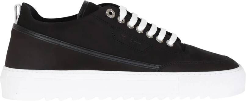 Mason Garments Torino Originale sneaker van nubuck met leren details