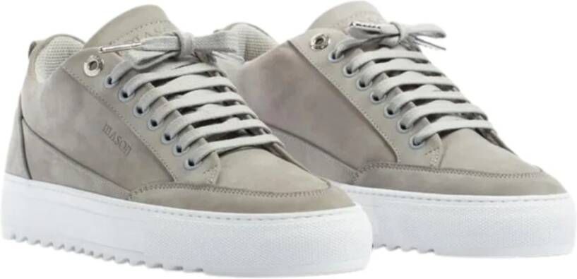 Mason Garments Stijlvolle Grijze Sneakers Fw24-2 Gray Heren