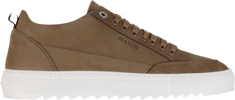 Mason Garments Stijlvolle Tia Sneakers Brown Heren