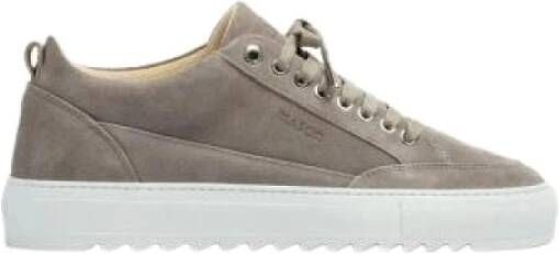 Mason Garments Taupe Uniform Sneakers met Tijdloze Stijl Gray Heren