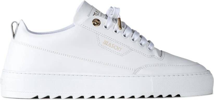 Mason Garments Lage Sneakers Heren Torino Maat: 43 Materiaal: Nubuck Kleur: Wit