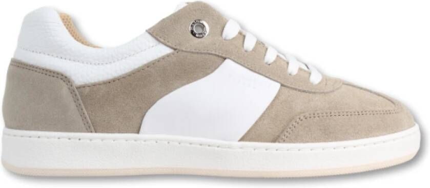 Mason Garments Traditionele Napoli Sneakers Beige Dames