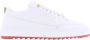 Mason Gar ts Witte Rode Leren Sneakers White - Thumbnail 1