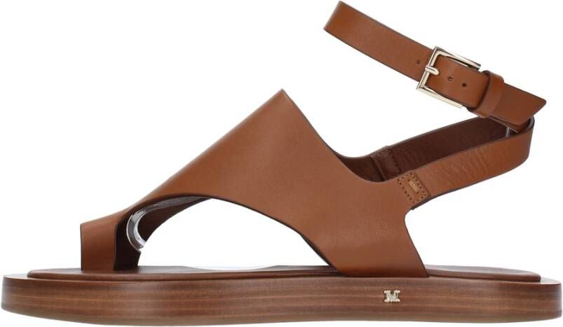 Max Mara Sandalen Bruin Brown Dames