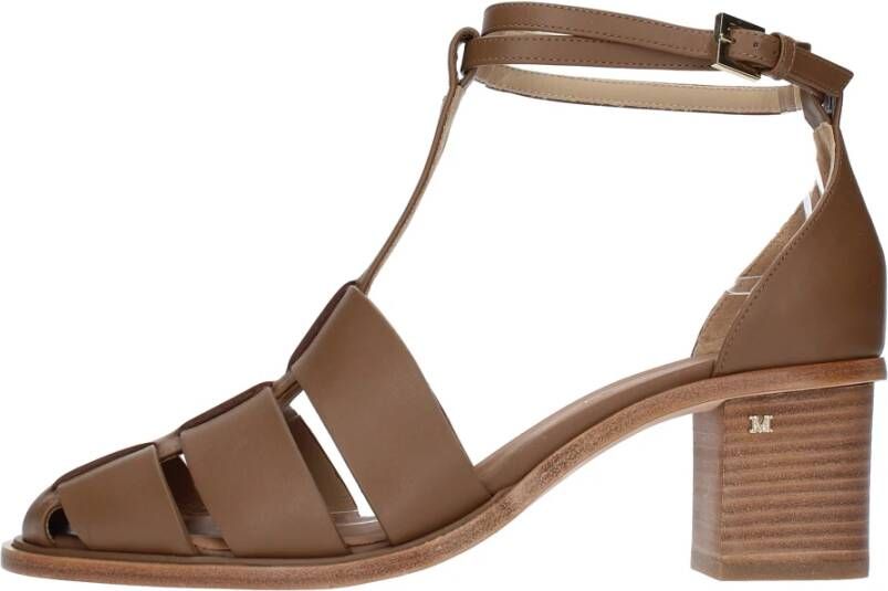 Max Mara Sandalen Bruin Brown Dames