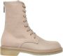 Max Mara Stijlvolle Militaire Elegantie Laarzen Beige Dames - Thumbnail 1