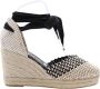 Maypol Verhoog je stijl met Spree Wedge Heels Black Dames - Thumbnail 9