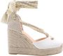 Maypol Stijlvolle Wedge Sandalen White Dames - Thumbnail 2