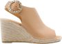 Maypol Stijlvolle Espadrille Sleehakken Brown Dames - Thumbnail 18