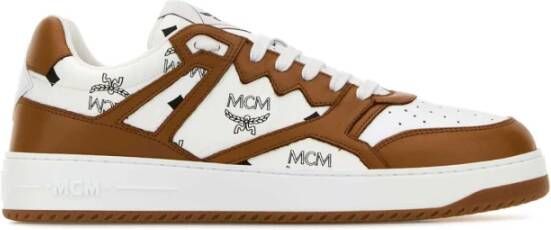 MCM Canvas Neo Terrain Sneakers Brown Heren