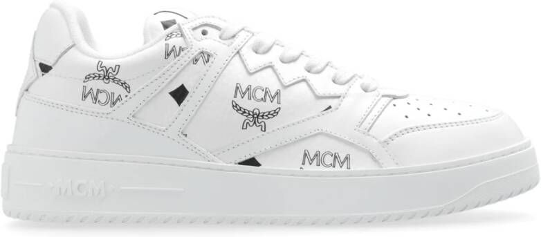 MCM Low-Top Sneakers W Neo Drby Vst Lt Wt in wit