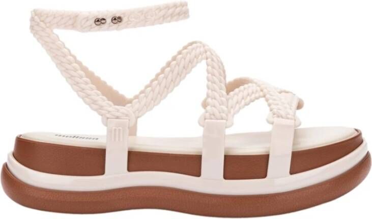 Melissa Flat Sandals Beige Dames