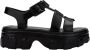 Melissa Flat Sandals Black Dames - Thumbnail 1