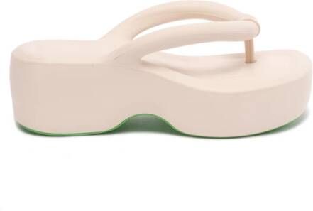 Melissa Platform Slip-On Schoenen met EVA-samenstelling Beige Dames