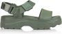 Melissa Groene Sandalen Kick Off Stijl Green Dames - Thumbnail 1