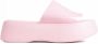 Melissa Glanzende Slip-On Platform Schoenen Pink Dames - Thumbnail 4