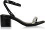 Melissa Zwarte Glanzende Hak Sandalen Black Dames - Thumbnail 1