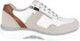 Mephisto Amory Rollende Wandelsneaker Grijs Wit Gray Heren - Thumbnail 1