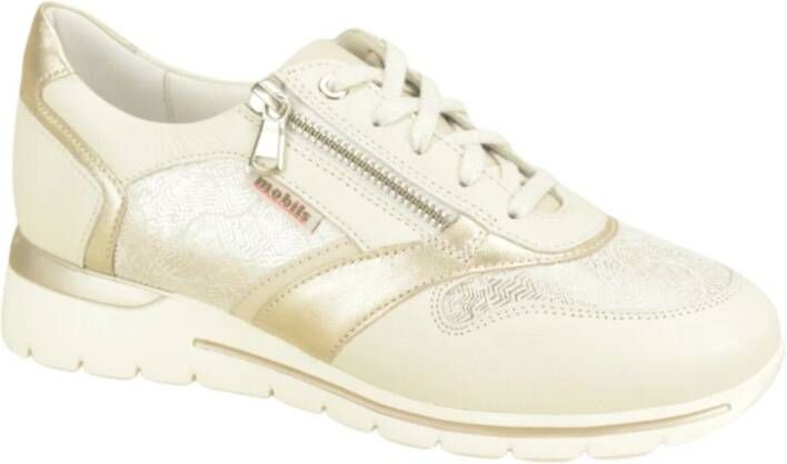 Mephisto Beige Goud Runner Stijlvol Tapijt Beige Dames