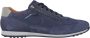 Mephisto Blauwe leren herensneaker Blue Heren - Thumbnail 2