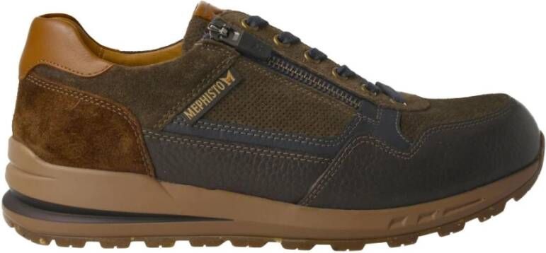 mephisto Bruine Casual Sneaker Bradley Brown Heren