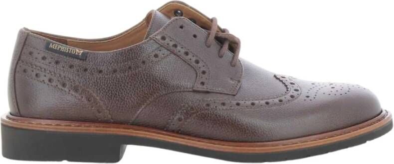 Mephisto Bruine Herenschoenen MAX Brown Heren