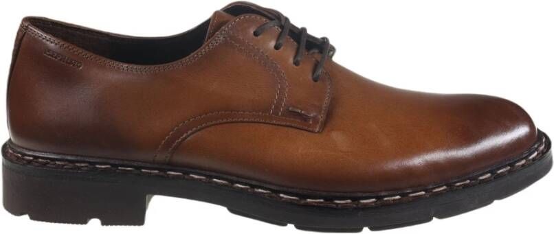 Mephisto Bruine veterschoen voor heren Brown Heren