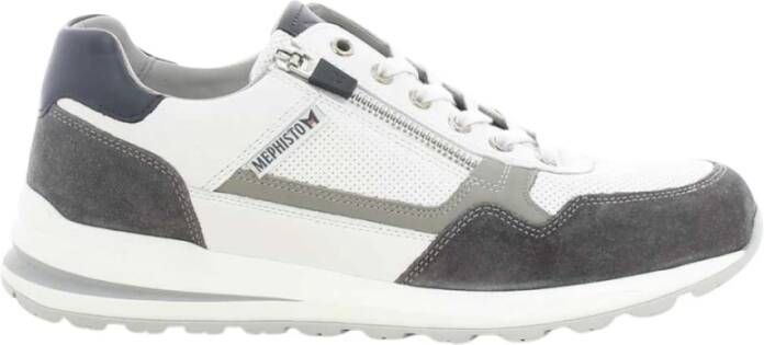 Mephisto Casual Grijze Bradley Schoenen White Heren