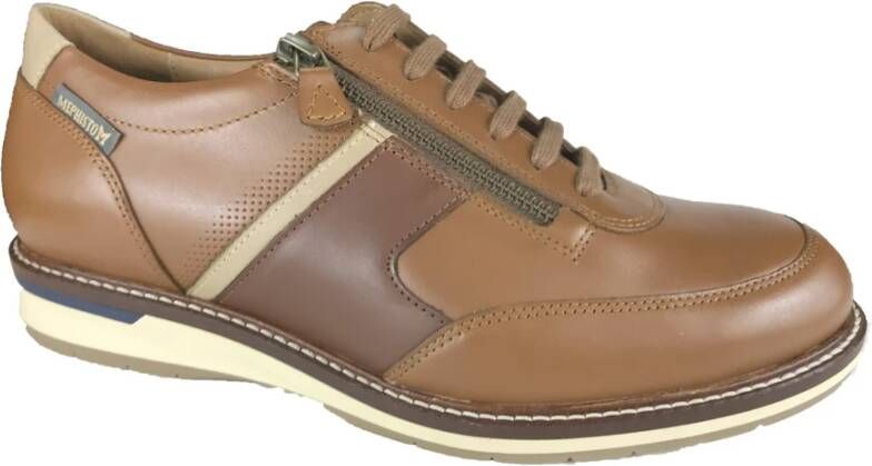 Mephisto Casual Sneakers Fabian Brown Heren