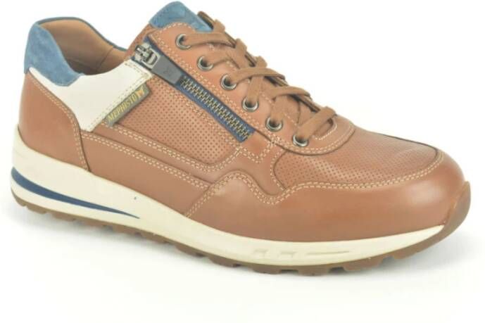 Mephisto Cognac + Wit Runner N.+Tiret Brown Heren