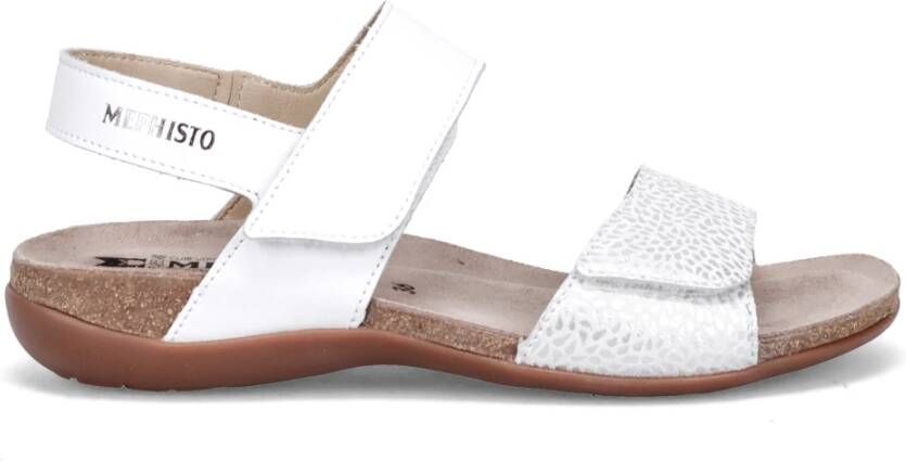 Mephisto Comfort Sandalen Wit Moderne Stijl White Dames