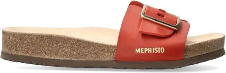 mephisto Comfortabele dames slippers met Soft-Air technologie Red Dames