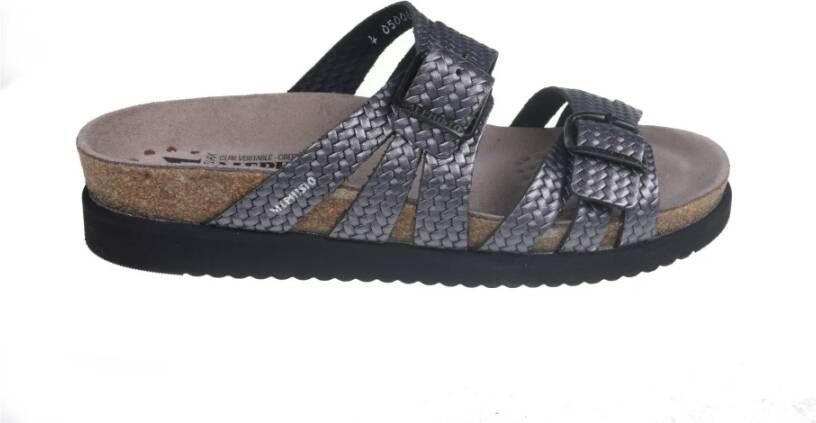 mephisto Comfortabele Grijze Dames Sandaal Gray Dames