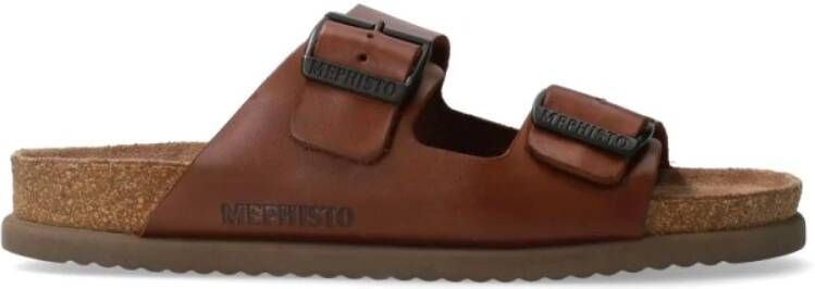 mephisto Comfortabele Nerio Herensandaal Brown Heren