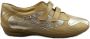 Mephisto Dubbele Band Sneaker Beige Zilver Beige Dames - Thumbnail 2