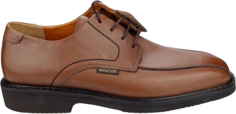 mephisto Elegante Lace-up Goodyear Welt Schoen Brown Heren