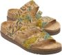 Mephisto Bambou Damesandaal Natuurlijk Kurkmateriaal Multicolor Dames - Thumbnail 1