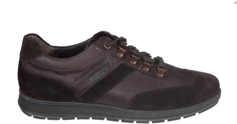 mephisto Gordon Bruine Sneaker Brown Heren