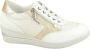 Mephisto Gouden en witte stijlvolle sneakers White Dames - Thumbnail 1